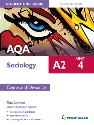cover image of AQA A2 Sociology Student Unit Guide New Edition